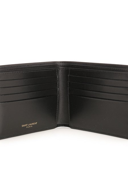 Saint Laurent Tiny cassandre east/west small wallet for Men - US
