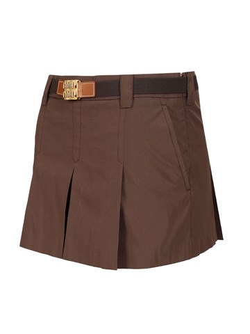 Miu Miu Gabardine mini skirt for Women - US | Al Duca d'Aosta