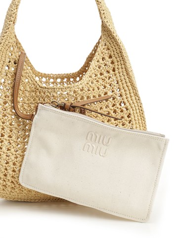 Miu Miu Woven fabric bag for Women - GB | Al Duca d'Aosta