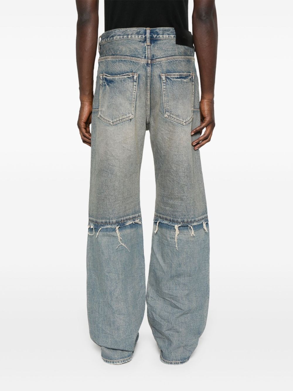 Purple 'p018' baggy fit jeans for Men - US | Al Duca d'Aosta