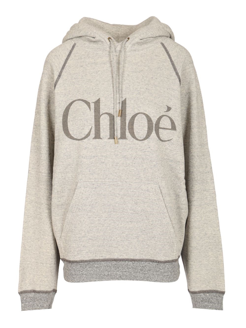 Chloe' Oversized logo hoodie for Women - US | Al Duca d'Aosta
