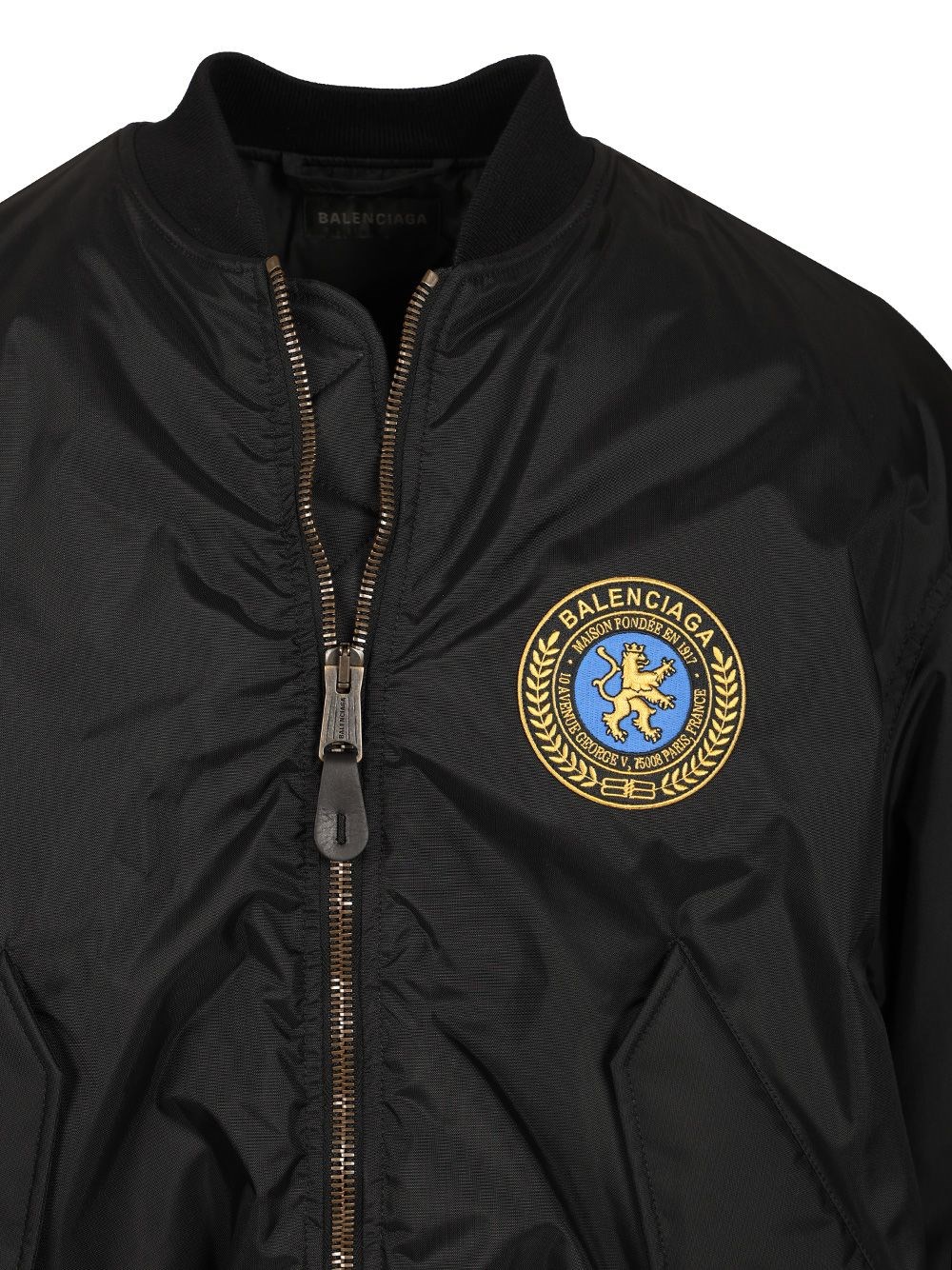 バレンシアガ EST.1917 bomber jacket SIZE ① BALENCIAGA | STANDARD BOMBER JACKET