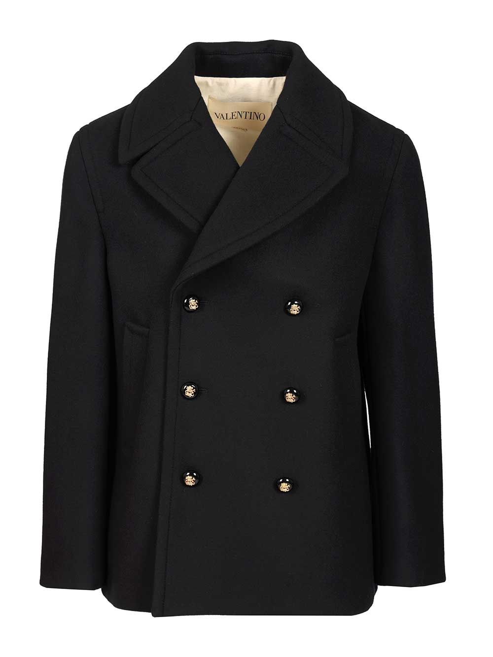 Valentino Garavani wool pea coat for Men - US | Al Duca d'Aosta