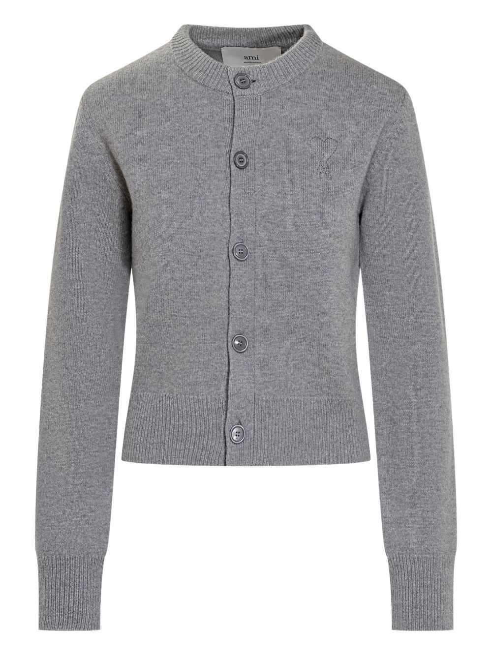 ami Ami Crew neck cardigan for Women - US | Al Duca d'Aosta