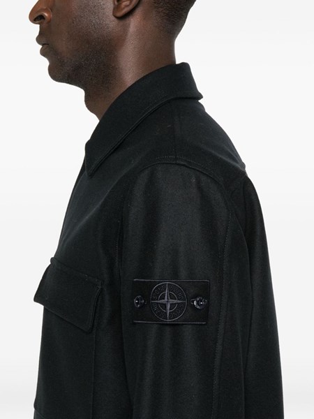 Stone Island Wool blend overshirt for Men - US | Al Duca d'Aosta