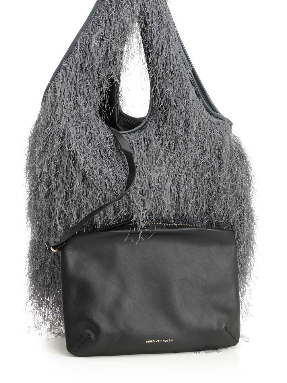Dries Van Noten Large tote bag with fringe for Women - US | Al