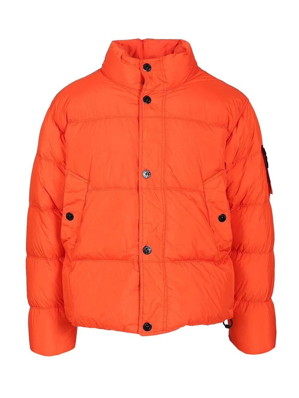 Stone Island Down jacket in lightweight recycled nylon reps for