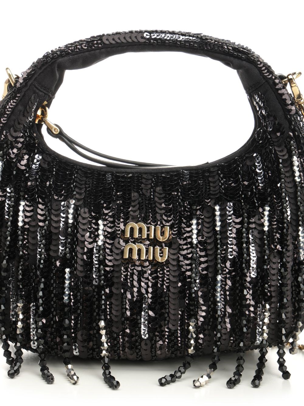 miu miu ブラック パーティーバッグ Miu Miu Matelasse Camera Handbag in Black | FWRD
