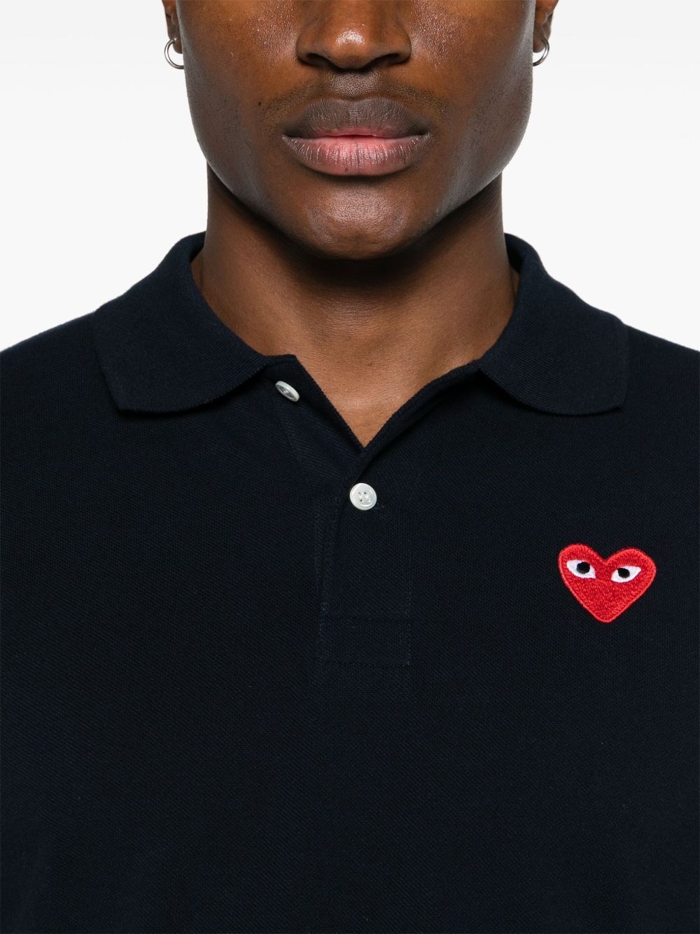 Comme Des Garcons Play Half-sleeved polo for Unisex - US | Al Duca