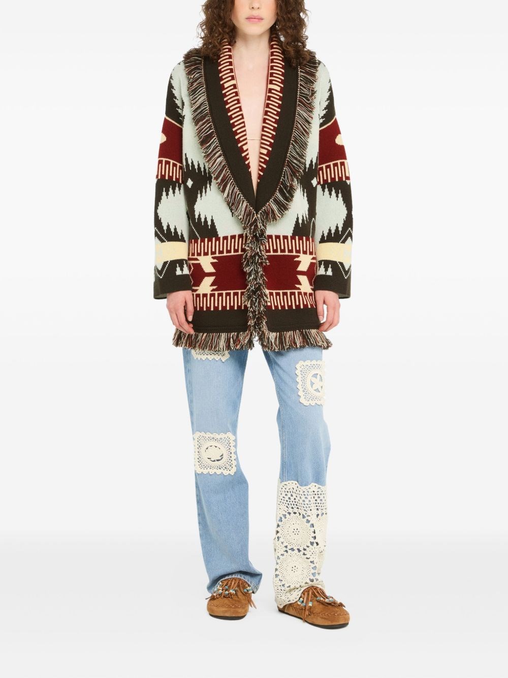 Alanui Icon cardigan in cashmere for Women - GB | Al Duca d'Aosta