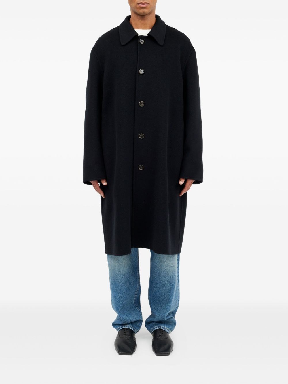 Mm6 Maison Margiela Single-breasted wool coat for Men - US | Al