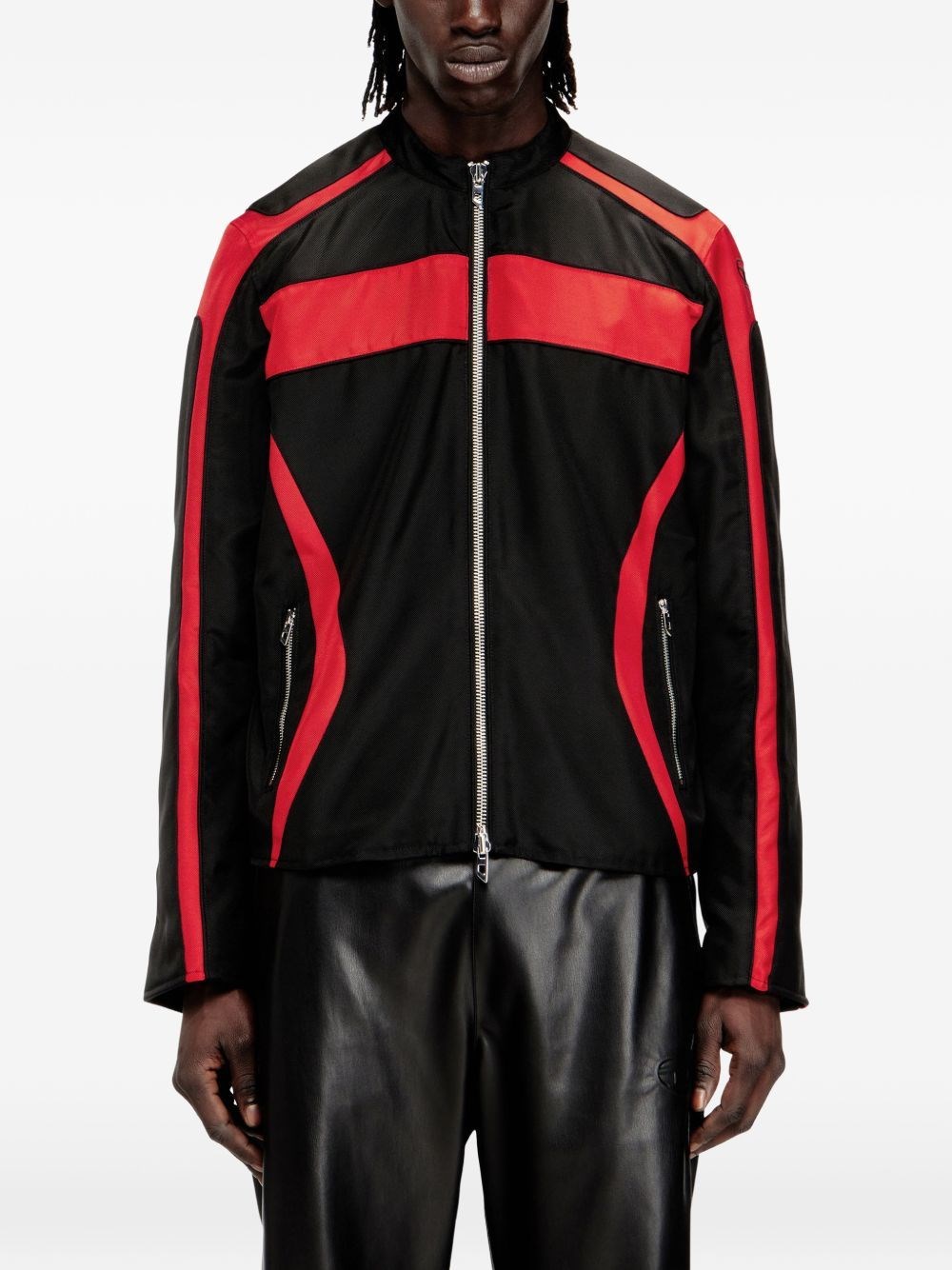 Diesel Nylon biker jacket for Men - US | Al Duca d'Aosta