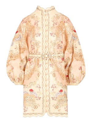 chinese dress ladies Zimmermann Brightside A-Line Mini Dress