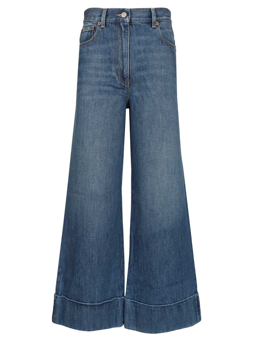 Valentino Garavani Denim trousers for Women - US | Al Duca d'Aosta