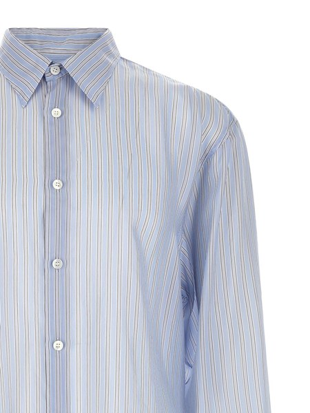 トップス DRIES VAN NOTEN CROOM shirt blue 23AW Dries Van Noten Croom shirt for Men - GB | Al Duca d'Aosta