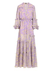 Dress with gathered bodice