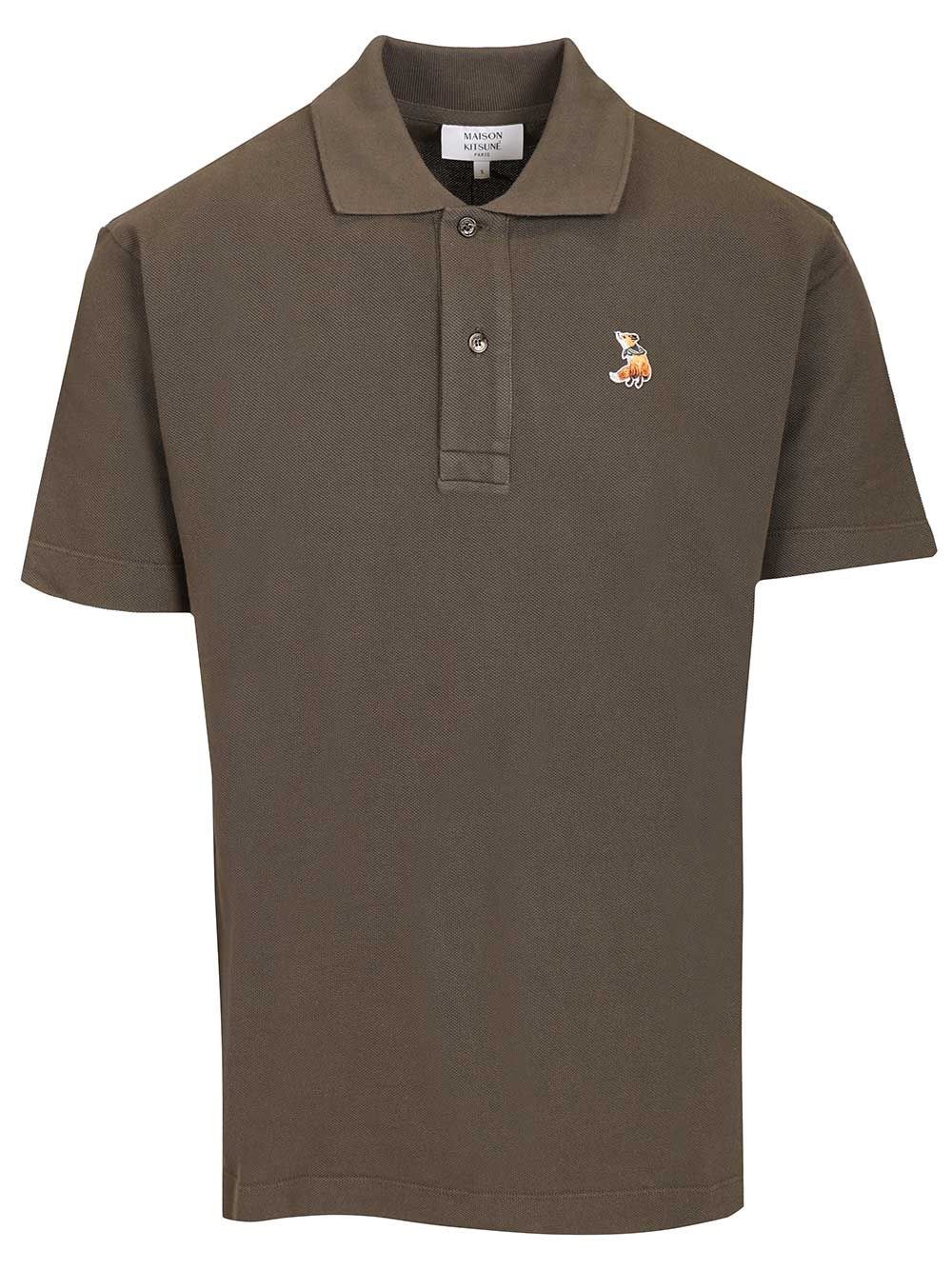 Maison Kitsuné Dreaming fox polo shirt for Men - US | Al Duca d'Aosta