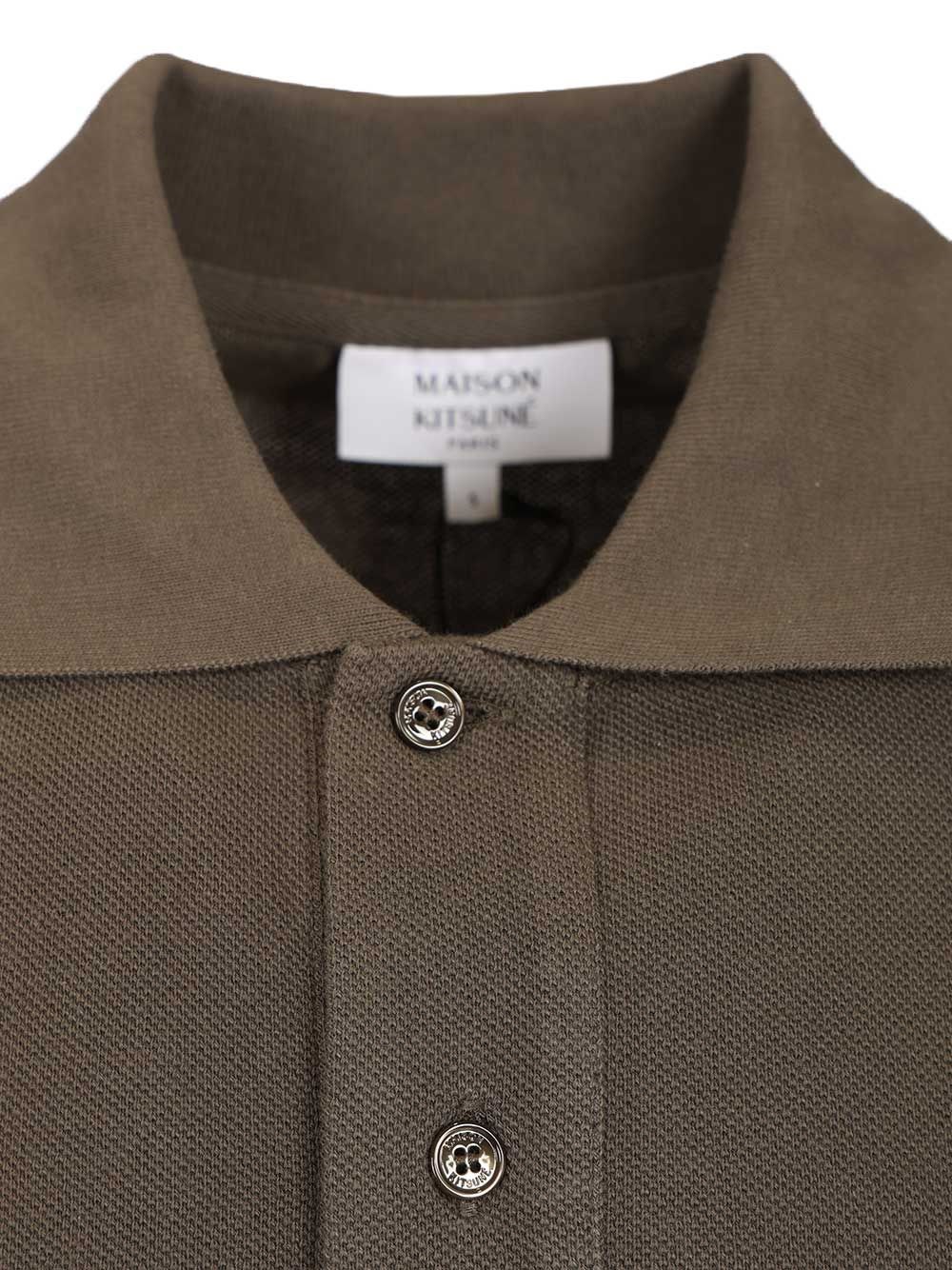 Maison Kitsuné Dreaming fox polo shirt for Men - US | Al Duca d'Aosta