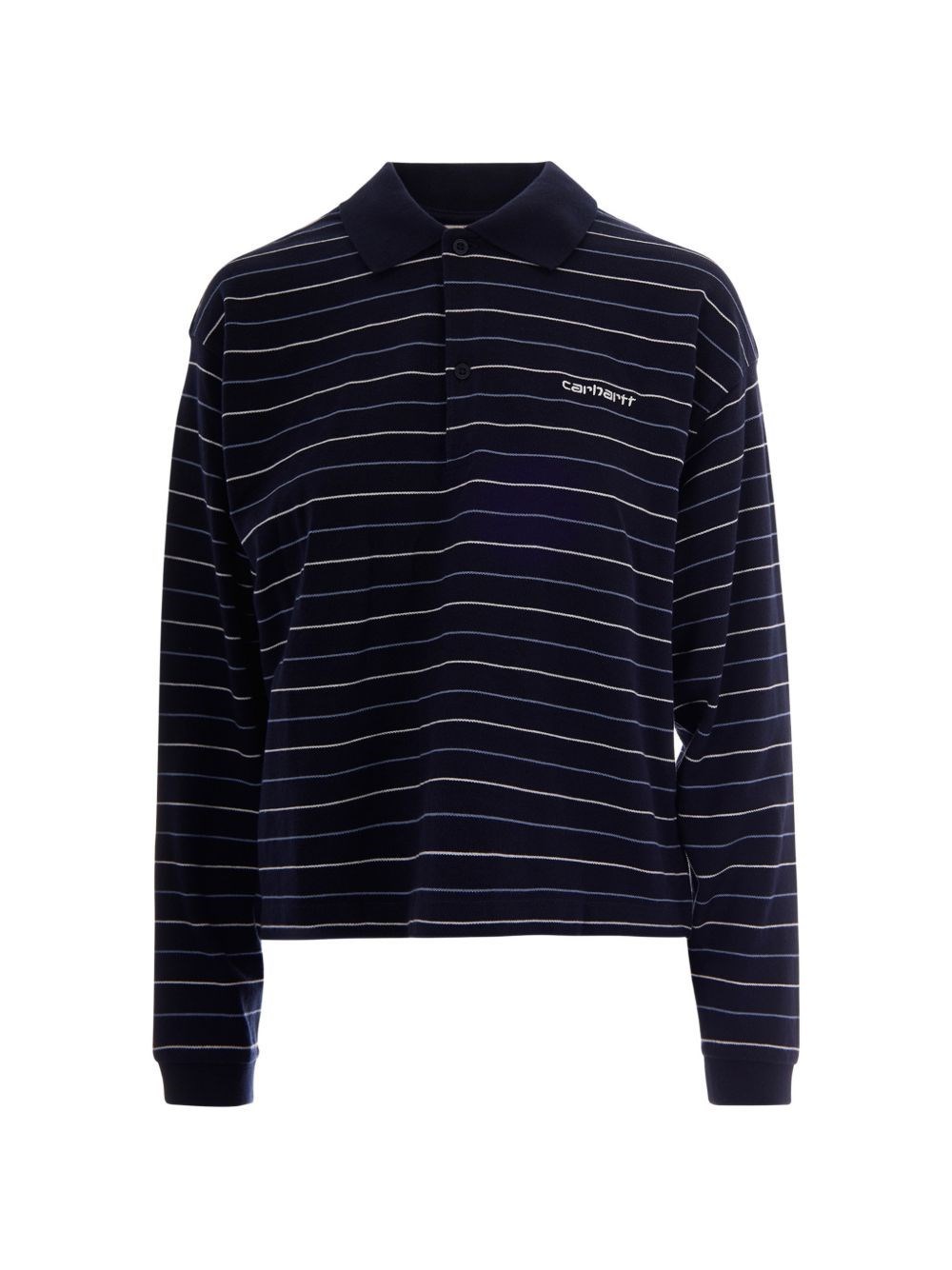 Carhartt Wip W' l/s mabel polo cotton garment washed piqué for
