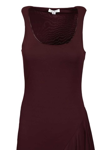Alaa Asymmetrical dress in flowing jersey for Women - US | Al Duca d'Aosta