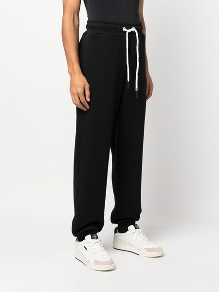 Palm Angels Black joggers with side logo for Men - US | Al Duca d'Aosta