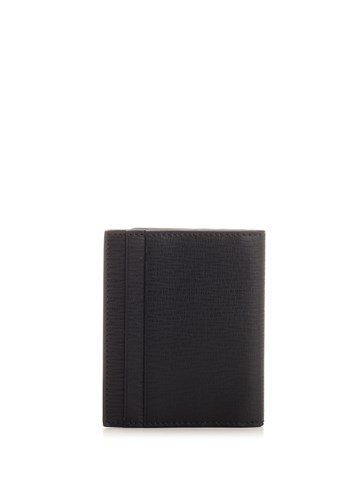 Ferragamo Card holder in textured leather for Men - US | Al Duca d'Aosta