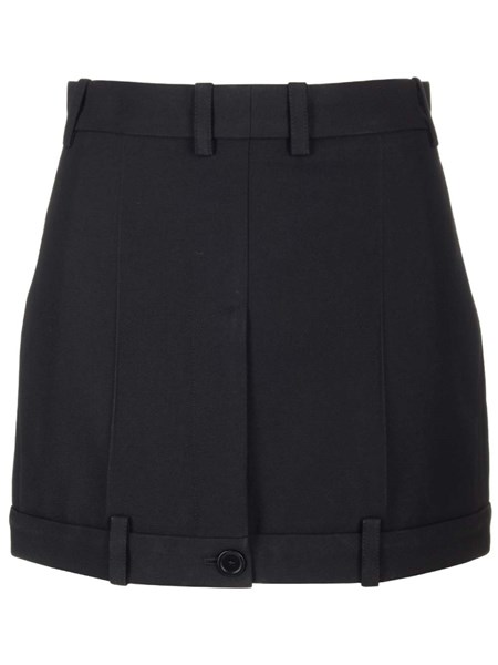 Balenciaga Deconstructed skirt in wool twill for Women - US | Al Duca d ...