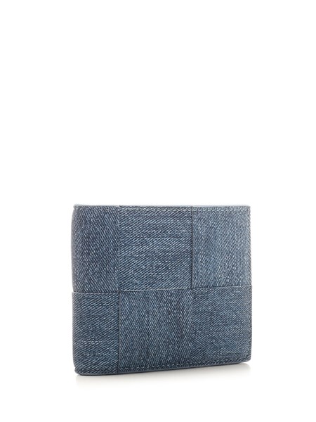 Portafoglio Bi-Fold Desigual In Poliuretano Effetto Pelle – Blu, Chiusura Zip E 8 Tasche Interne - copertina