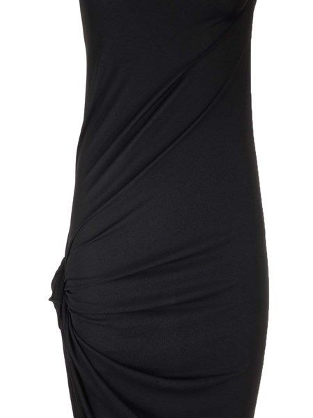 Rick Owens Long dress in black stretch viscose for Women - US | Al Duca ...