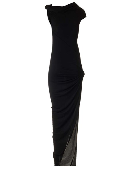 Rick Owens Long dress in black stretch viscose for Women - US | Al Duca ...