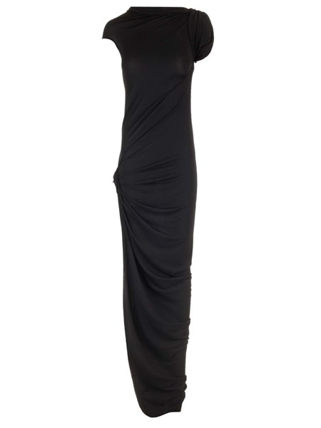 Rick Owens Long dress in black stretch viscose for Women - US | Al Duca ...